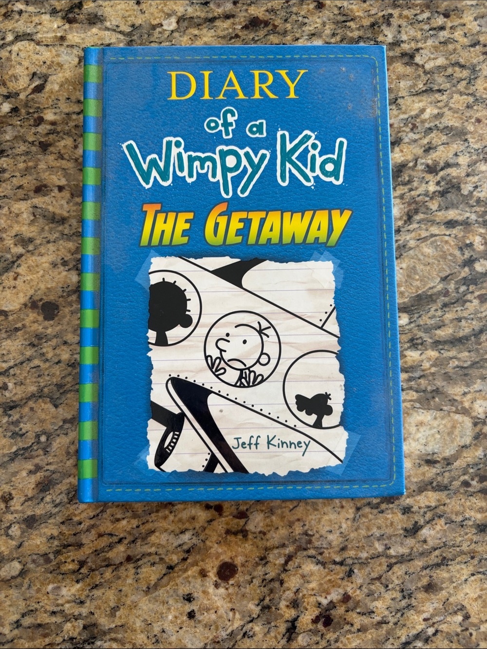 Diary of a Wimpy Kid: The Getaway by Jeff Kinney - Blue